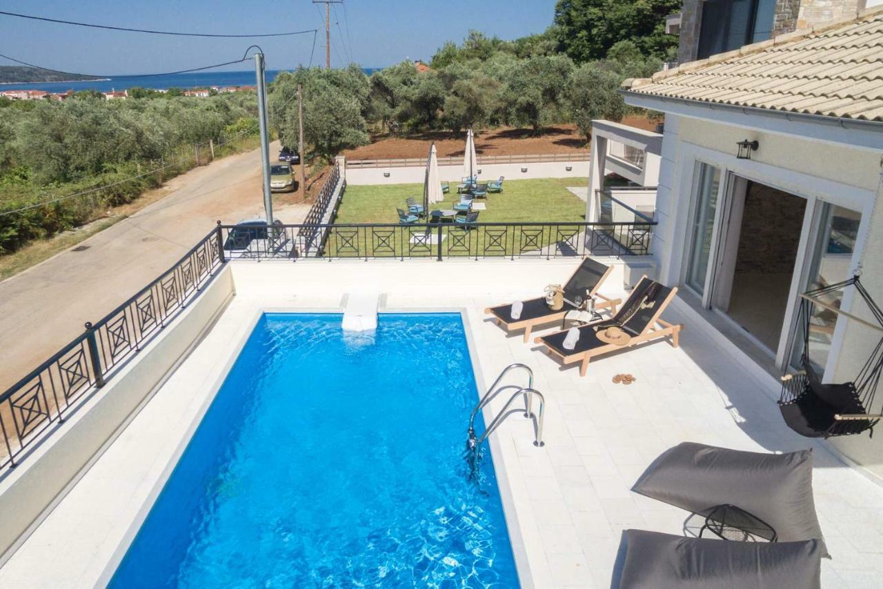 Arsenoi'S Pool Villa Скала-Потамиас Экстерьер фото