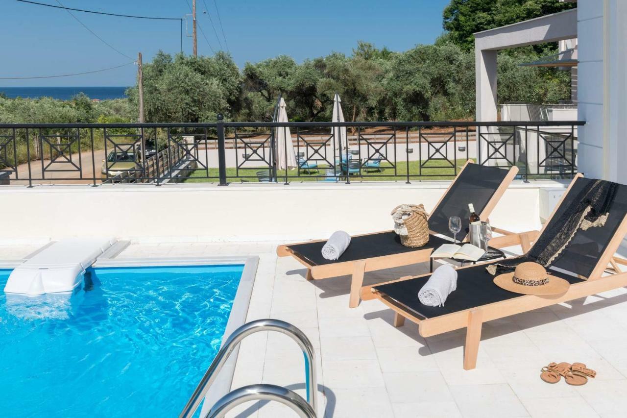 Arsenoi'S Pool Villa Скала-Потамиас Экстерьер фото