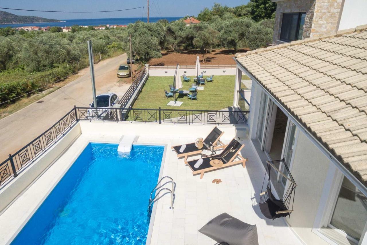 Arsenoi'S Pool Villa Скала-Потамиас Экстерьер фото