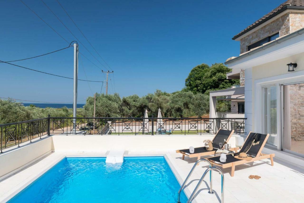 Arsenoi'S Pool Villa Скала-Потамиас Экстерьер фото